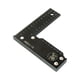 thumbnail image 3 of Regla De ángulo Recto Regla Profesional De 90 Grados De Alta Precisión Regla Cuadrada En Forma De L Negro 150 Mm, 3 of 3