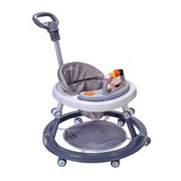 Mundo Online - Andador Caminadora Bebe Plegable Folding Circle Con Sonido Gris
