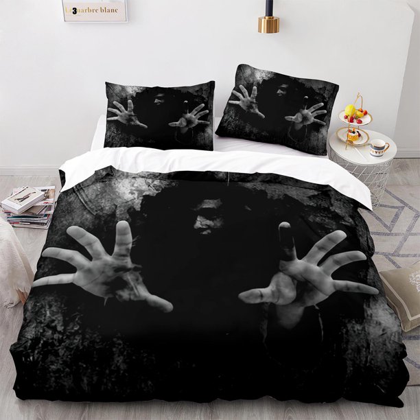 The living dead Bedding Set Single Twin Full Queen King Size Zombie Bed Set Aldult Kid Bedroom Duvetcover Sets 3D Bed Sheets