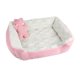 thumbnail image 3 of Suave Y Cálida Cama Para Mascotas Perro Gato Acogedor Cojín Esteras Antideslizante Manta De Cama De Felpa Rosa, 3 of 5