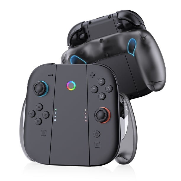 Botones de retroceso personalizados con agarre de carga para Nintendo Switch 2 controladores izquierdo y derecho con mango magnético