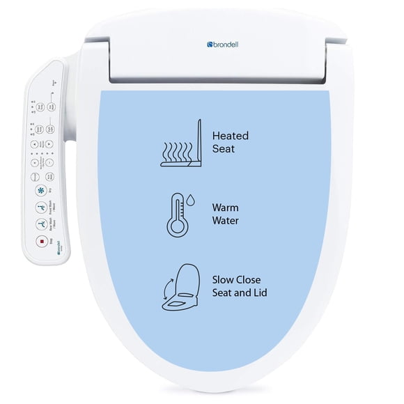 Asiento de Inodoro Bidet Brondell SE400 con Calefacción y Boquilla Oscilante