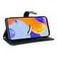 thumbnail image 2 of FOXDOCK Funda tipo Cartera para Xiaomi Redmi Note 11 Pro – Cubierta de Cuero PU con Múltiples Ranuras, Bolsillo para Efectivo y Correa de Muñeca, 2 of 6