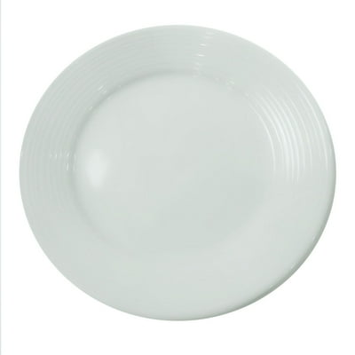 Plato Comida 1 Pieza Porcelana 1 Un Mainstays