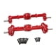 thumbnail image 4 of Axiles De Portal Delantero Y Trasero Accesorio Con Tornillos Para 1/12 Piezas De Automóvil RC MN78 Rojo, 4 of 5