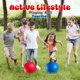 thumbnail image 5 of Set de kickball Bedwina rojo y azul de 23 cm con bomba para niños y adultos, 5 of 9