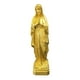 thumbnail image 3 of Estatuilla De La Madre María, Adorno De María, Figura Religiosa Para La Decoración Del Escritorio Del Hogar, Estilo A Dorado, 3 of 5