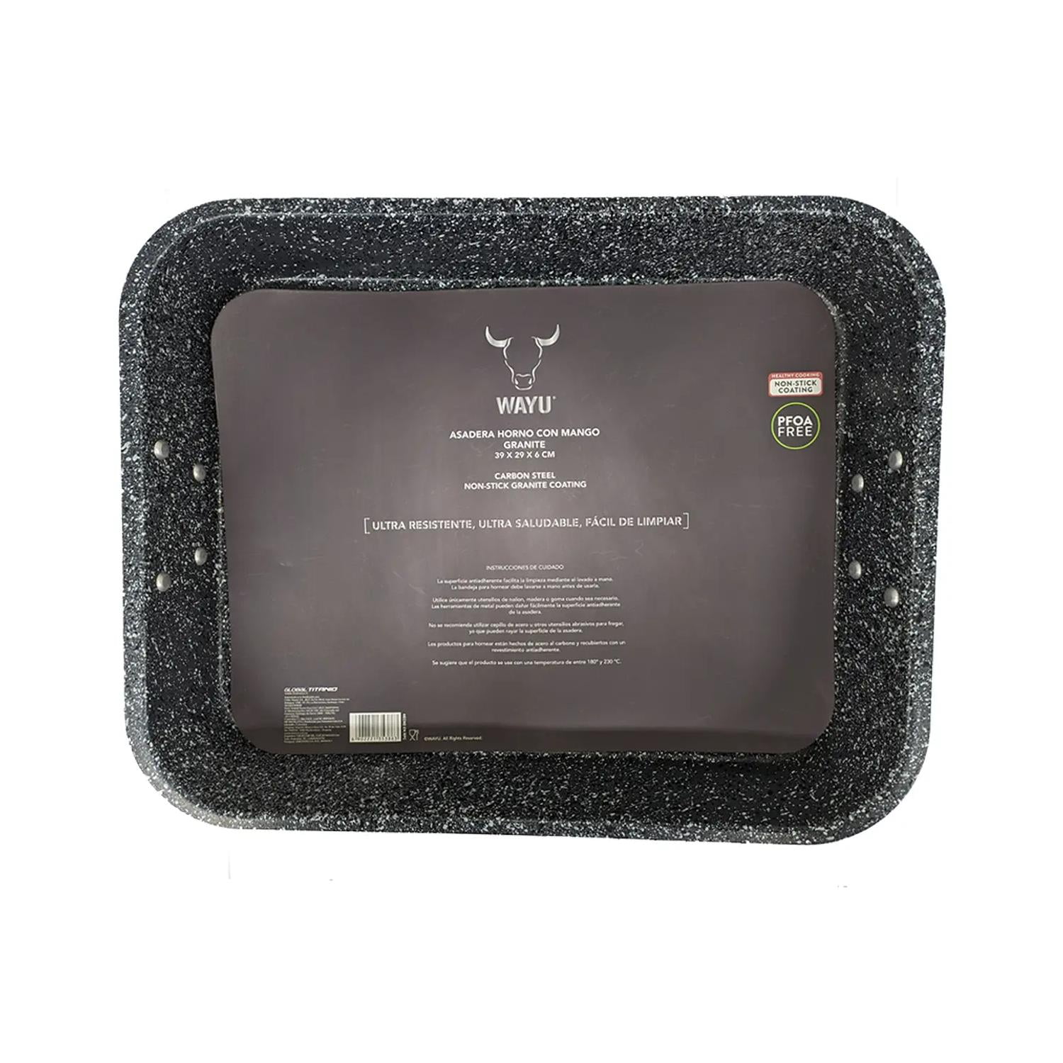 Asadera Horno Con Mango Antiadherente Wayu