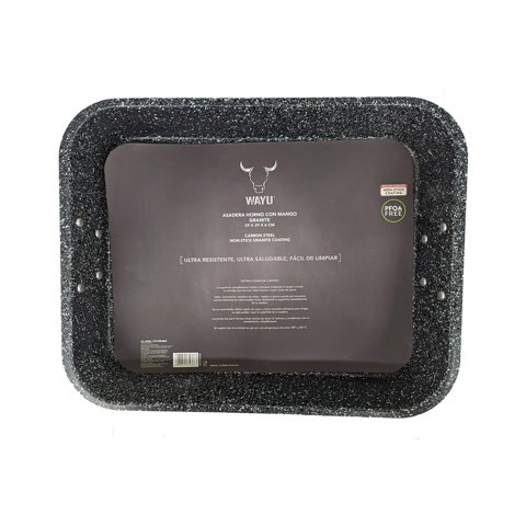 Asadera Horno Con Mango Antiadherente Wayu