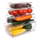 thumbnail image 1 of Organizador refrigerador set 4 L contenedores con tapa, 1 of 3