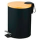 thumbnail image 1 of Cubo De Basura De Acero Inoxidable 5 Litros Basurero Pedal Baño Cocina, 1 of 8