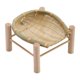 thumbnail image 4 of Bandeja De Cesta Tejida De Bambú, Bandeja De Almacenamiento Redonda Para Verduras, Mueble De Desayuno, Madera De 16cm, 4 of 5