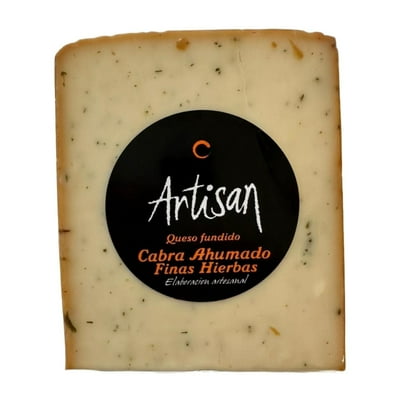 Queso Cabra Ahumado Finas Hierbas Trozo 180 G Artisan