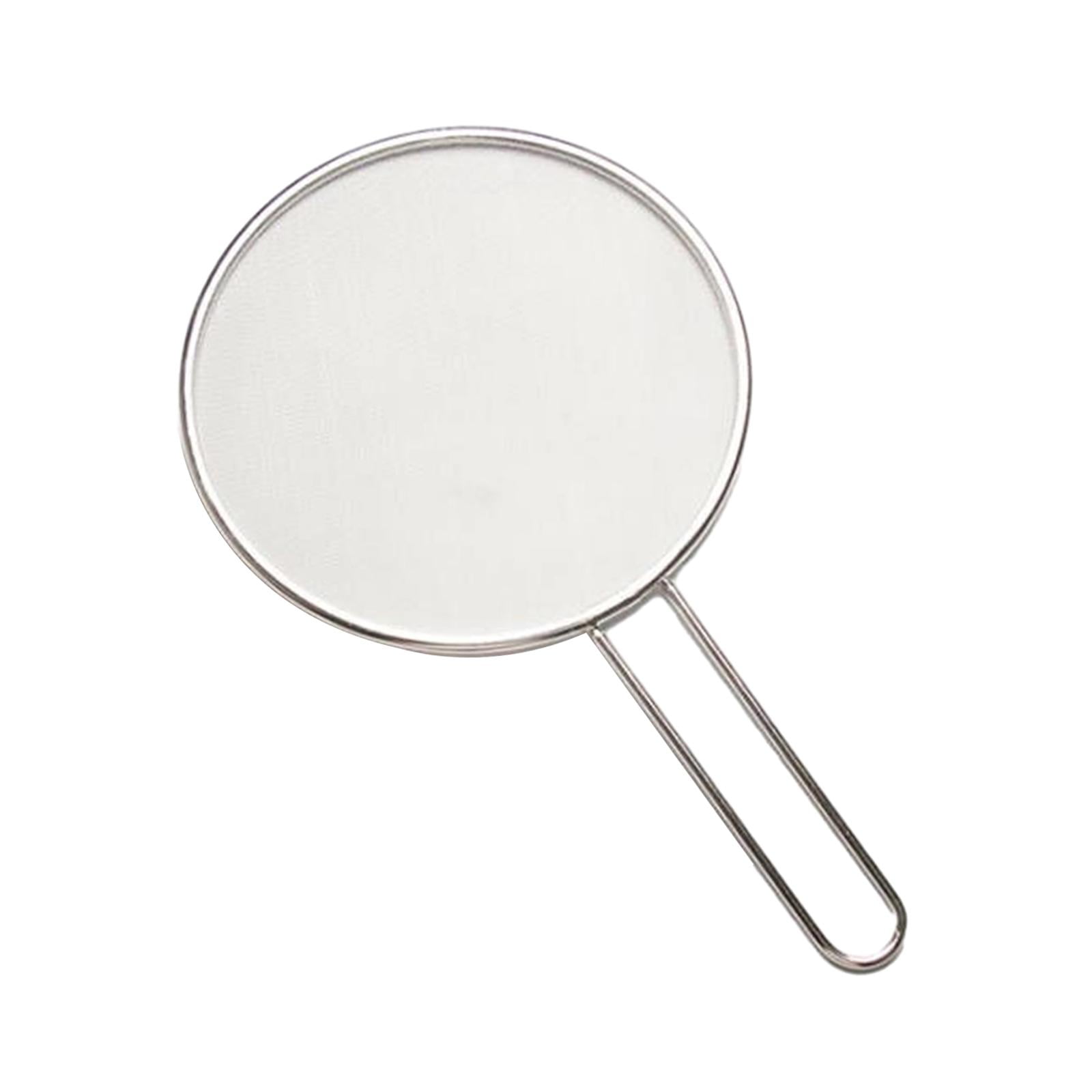 Bothyi - Pantalla Contra Salpicaduras Con Mango Resistente Al Calor, Pantalla Para Sartén, 19cm