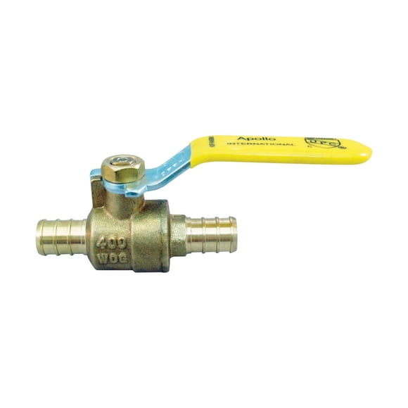 Válvula Zurn 1/2" de barra x 1/2" de barra 5/8" OD