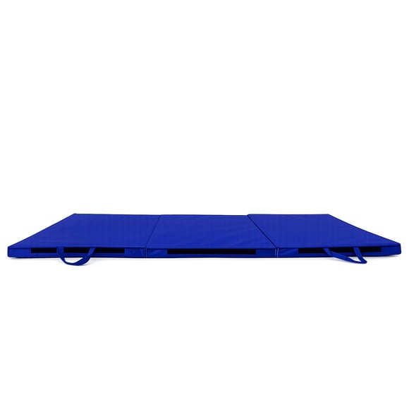 Colchoneta Plegable 180 x 60 x 5 cm Azul – Entrenamiento, Gimnasia y Artes Marciales