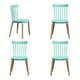 thumbnail image 1 of Pack 4 Sillas De Comedor Windsor Turquesa, 1 of 2