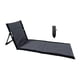 thumbnail image 4 of Silla De Suelo Con Respaldo Silla De Camping Para Monta?ismo Patio Conciertos Gris 39cmx40cmx78cm, 4 of 5