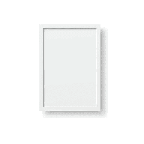 Genérico - Pack Marcos Para Foto Portarretrato Tamaño Decoración Cuadro Blanco