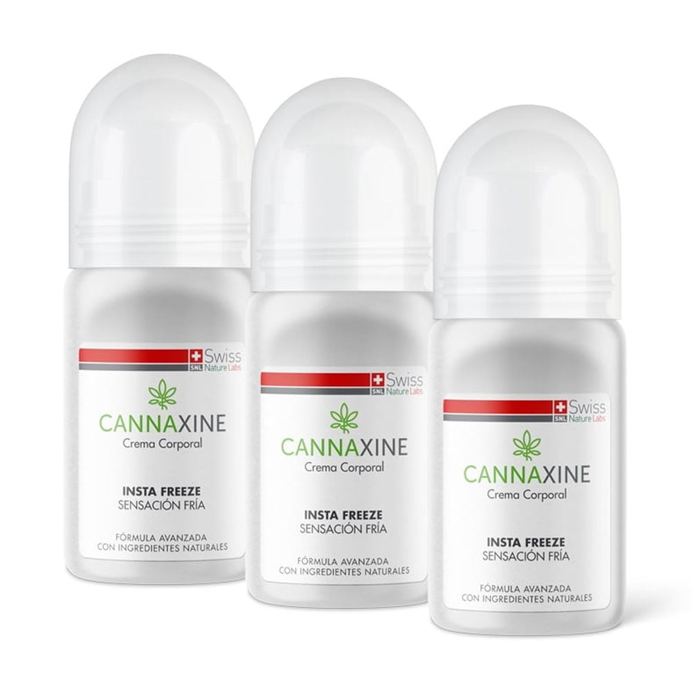 Swiss Nature Labs - Cannaxine Roll On -tres Unidades