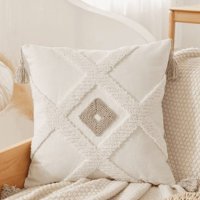 Genérico - Set 4 Funda Para Cojin Modelo Boho 45X45 C13