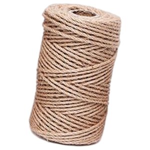 Magideal - Cuerda De Yute Cuerda De Repuesto Patas De Escritorio Cuerda De Cuerda De Sisal Para Gatos Poste De Rascado Juguetes Etiqueta De Regalo , 4 Mm