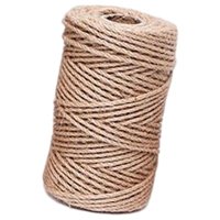 Magideal - Cuerda De Yute Cuerda De Repuesto Patas De Escritorio Cuerda De Cuerda De Sisal Para Gatos Poste De Rascado Juguetes Etiqueta De Regalo , 4 Mm