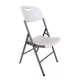 thumbnail image 1 of Silla Plegable Plastica Blanca 46x53x83cm, 1 of 2