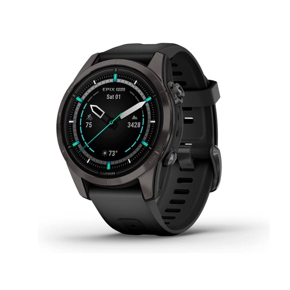 Reloj Garmin Epix Pro Gen 2 Sapphire 42mm Carbon Grey DLC Titanio Negro