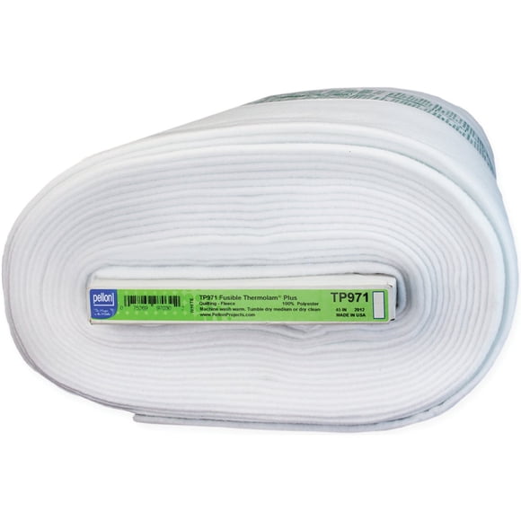 Forro Polar Fusible Pellon 114 cm 13,7 m Blanco TP971F