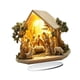 thumbnail image 3 of Estatuilla De Belén Navideño Para Interior Y Exterior, Escritorio, Casa De Adorno De Mesa De Acrílico, 20x20cm, 3 of 5