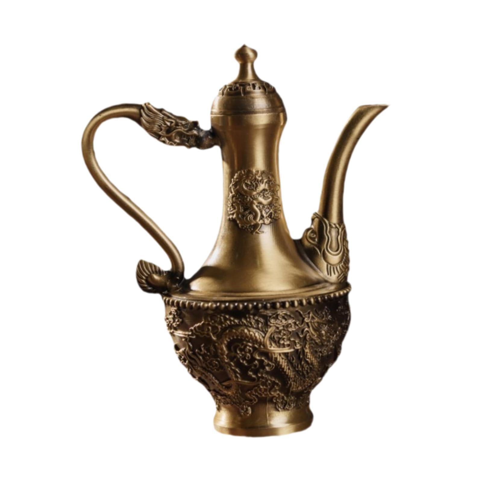 Bothyi - Cafetera Turca De Cobre Para Beber, Tetera Para Fiestas, Fiestas, Comedores