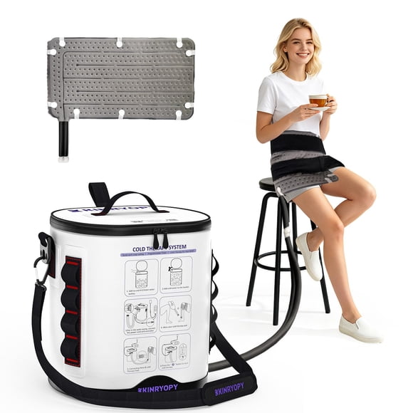 Terapia Fría KINRYOPY para Cadera y Rodilla con Bomba Silenciosa y Temporizador