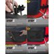 thumbnail image 3 of Juego de 2 cajas de almacenamiento MEALAM para Jeep Wrangler JK JKU negro, 3 of 7
