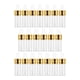 thumbnail image 2 of 20 Piezas Botellas Cuentagotas De Vidrio Vacías Contenedores Para Aceites Perfumes Líquidos Oro 3ml, 2 of 5