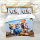 thumbnail image 5 of Juego de Funda de Edredón Temático Zambezia Desmarcar 3 Piezas, 5 of 6