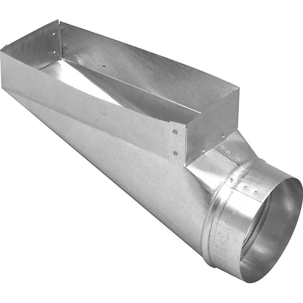 Bota de extremo de conducto Imperial Gv0664 galvanizada, calibre 30, 7,62 x 25,4 x 15,24 cm