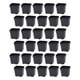 thumbnail image 5 of 30 Macetas Portátiles Para Vivero De Plantas Suculentas, Para Jardín, Balcón Y Césped, 7,9 X 7,2 X 6,5 Cm, Color Negro, 5 of 5
