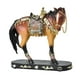 thumbnail image 2 of Colección De Estatuas De Caballos Escultura De Resina De Caballo Para Estantería Estudio Decoración Del Hogar Marrón, 2 of 5