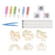 thumbnail image 1 of Kit De Pintura De Cristal Para Manualidades Y Manualidades, Juego De Pintura De Arte De Cristal Para Regalos De Adultos, 1 of 3