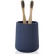 thumbnail image 1 of YAUKPH Navy Blue Striped Toothbrush Holder, 1 of 3