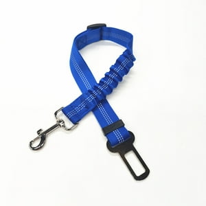 Defensor - Cinturón De Seguridad Elásticado, Mascotas, Perros, Gatos Color Azul