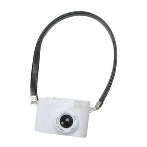 Sharplace - Mini Cámara Vintage Slr Modelo De Cámara Para Accesorios De Muñecas Juego De Simulación Blanco
