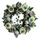 thumbnail image 4 of Guirnalda De Flores Artificiales Guirnalda De Seda Colgante Decoración De Puerta Verde Malaquita, 4 of 5