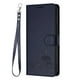 thumbnail image 1 of Funda tipo cartera FOXDOCK para TCL 30 XL con soporte, ranuras, RFID, diseño de gato, 1 of 5
