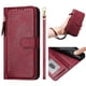 thumbnail image 2 of FOXDOCK Funda Tipo Cartera para Xiaomi Poco C75 Cuero PU con Cremallera y Correa de Muñeca, Ranuras para Tarjetas, Soporte Plegable, Cierre Magnético, 2 of 5