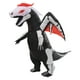 thumbnail image 1 of Disfraz inflable de esqueleto de dinosaurio Aiwendish para niños de 8 a 12 años, 1 of 3