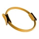 thumbnail image 2 of Pilates anillo de muslo Resistencia a los dispositivos de entrenamiento del equipo Tóner tonificando muslos piernas círculo de fitness anillo de Amarillo, 2 of 5