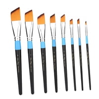 Bothyi - Juego De 8 Pinceles De Pintura Gouache Para Niños Y Adultos, Pinceles Acrílicos Para Pintura Al Óleo