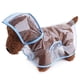 thumbnail image 1 of Xiao Hua Impermeable, a Prueba de Viento, Impermeable con Capucha para Perro Adecuado para Perros Pequeños, Medianos y Grandes, Impermeable Transparente de Plástico a la Moda para Mascota, Tamaño XL, 1 of 4